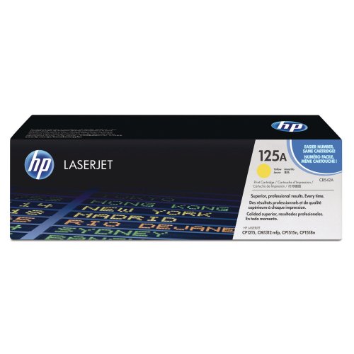 Laserkasetti HP 125A CB542A kelt.