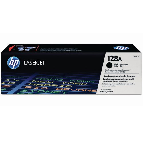 Laserkasetti HP 128A CE320A musta