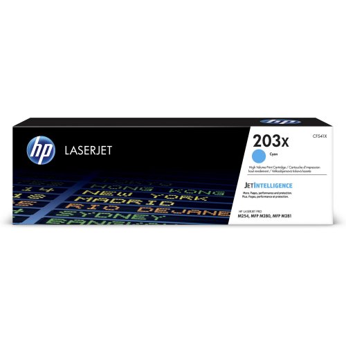 Laserkasetti HP 203X CF541X cyan