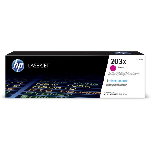 Laserkasetti HP 203X CF543X magenta