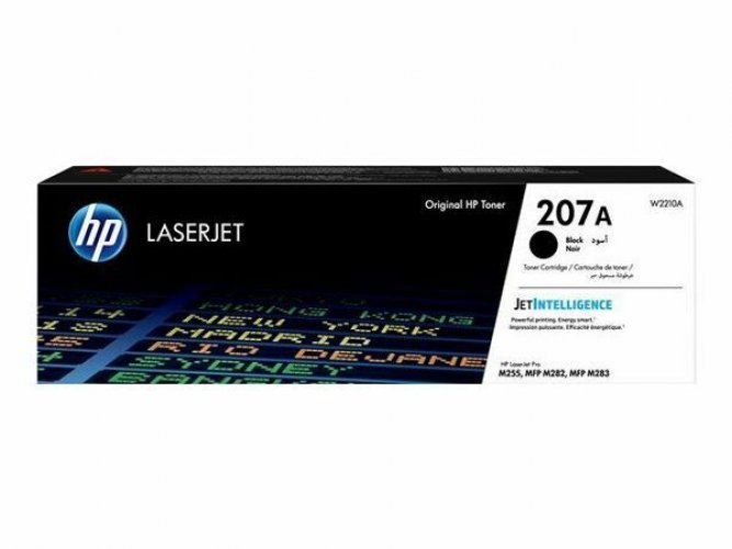 Laserkasetti HP 207A W2210A musta värikasetti