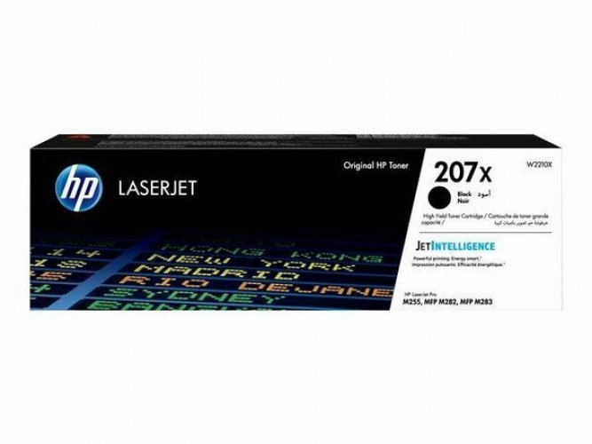 Laserkasetti HP 207X W2210X musta värikasetti
