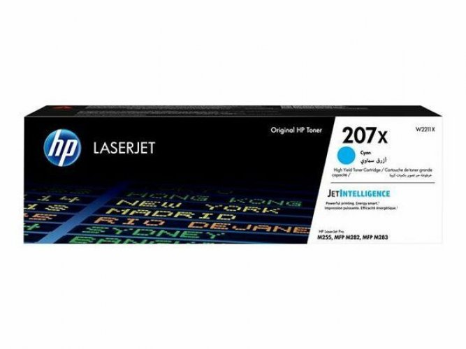 Laserkasetti HP 207X W2211X cyan värikasetti