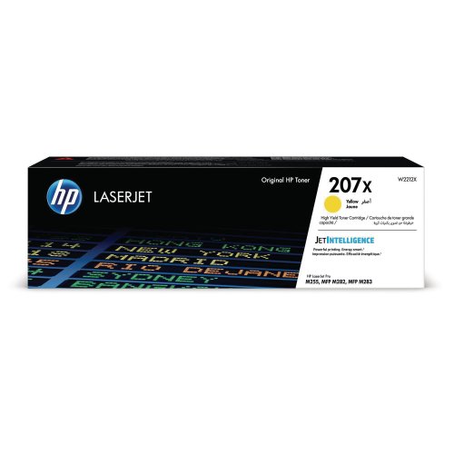 Laserkasetti HP 207X W2212X keltainen, hinta 120,12€