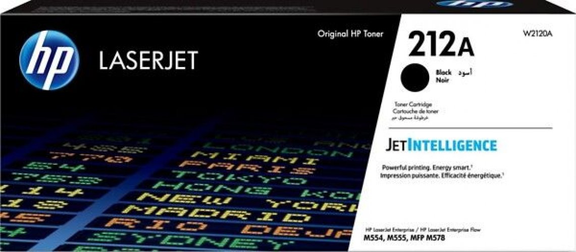 Laserkasetti HP 212A W2120A musta värikasetti