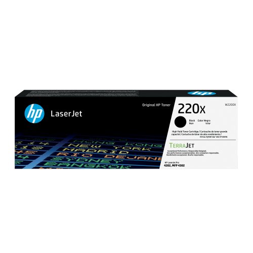 Laserkasetti HP 220X W2200X musta
