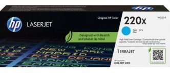 Laserkasetti HP 220X W2201X cyan värikasetti