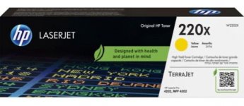 Laserkasetti HP 220X W2202X keltainen värikasetti