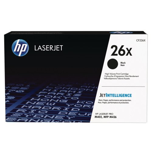 Laserkasetti HP 26X CF226X musta
