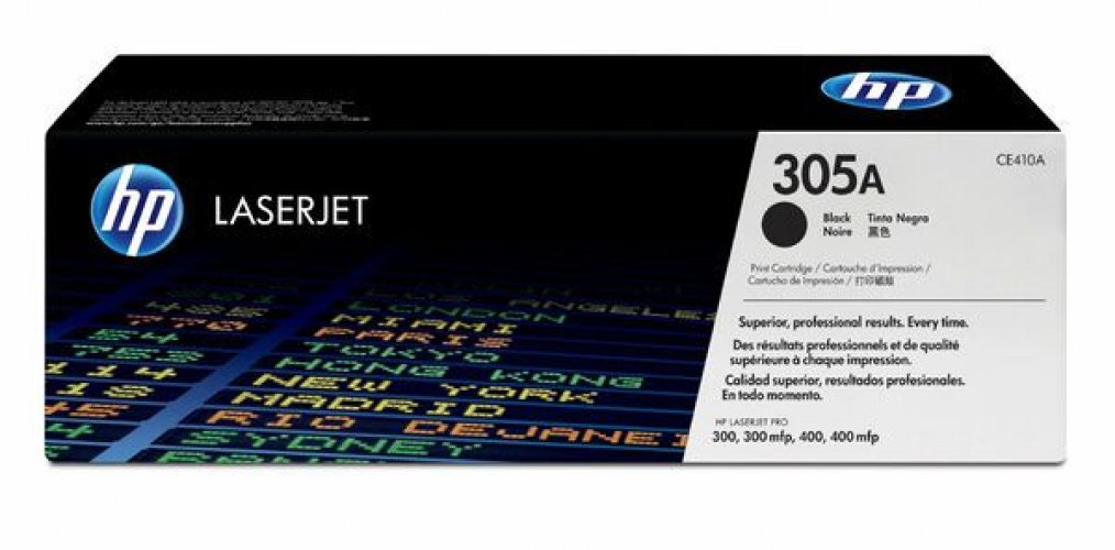 Laserkasetti HP 305A CE410A musta värikasetti