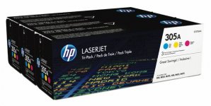 Laserkasetti HP 305A CF370AM 3-väri värikasetti