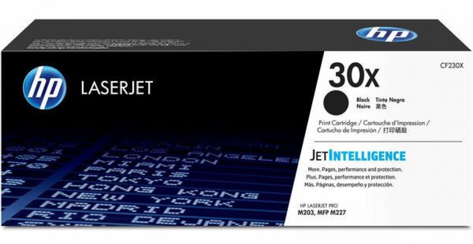 Laserkasetti HP 30X CF230X musta värikasetti