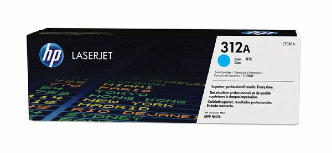 Laserkasetti HP 312A CF381A cyan värikasetti