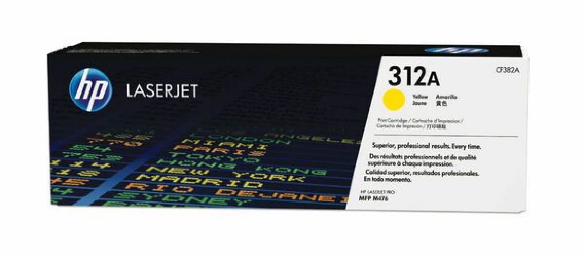 Laserkasetti HP 312A CF382A keltainen värikasetti