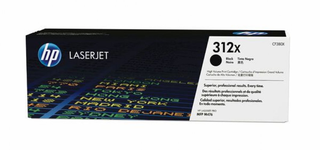 Laserkasetti HP 312X CF380X musta värikasetti