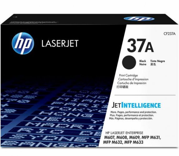 Laserkasetti HP 37A CF237A musta värikasetti