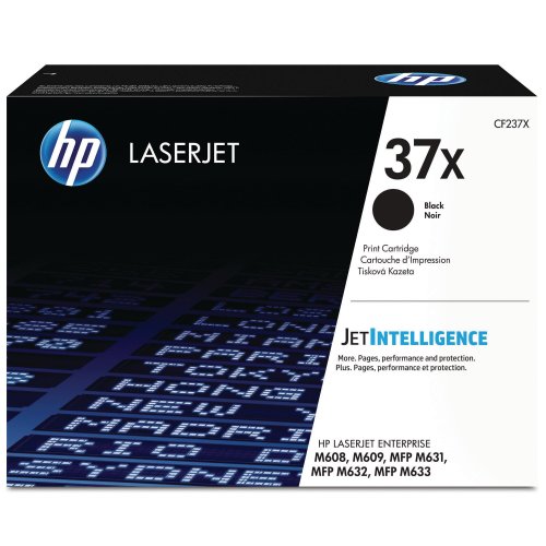 Laserkasetti HP 37X CF237X musta