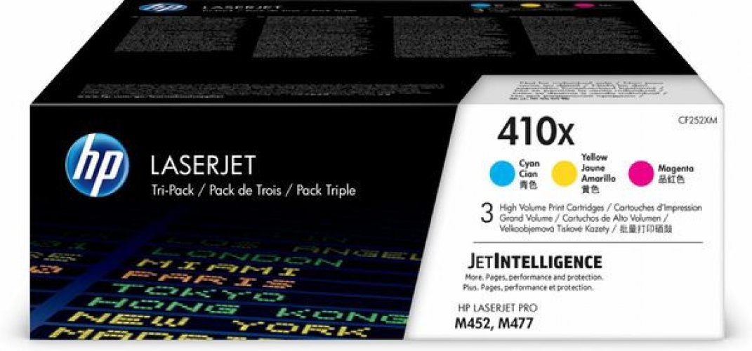 Laserkasetti HP 410X CF252XM 3-väri värikasetti