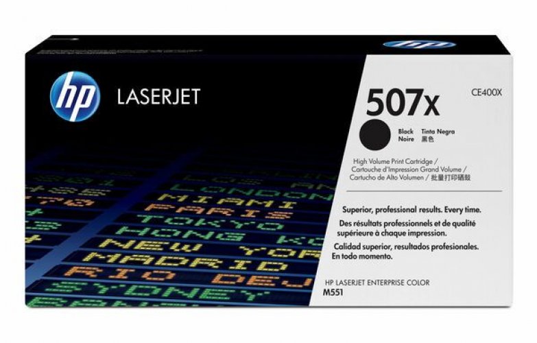 Laserkasetti HP 507X CE400X musta värikasetti