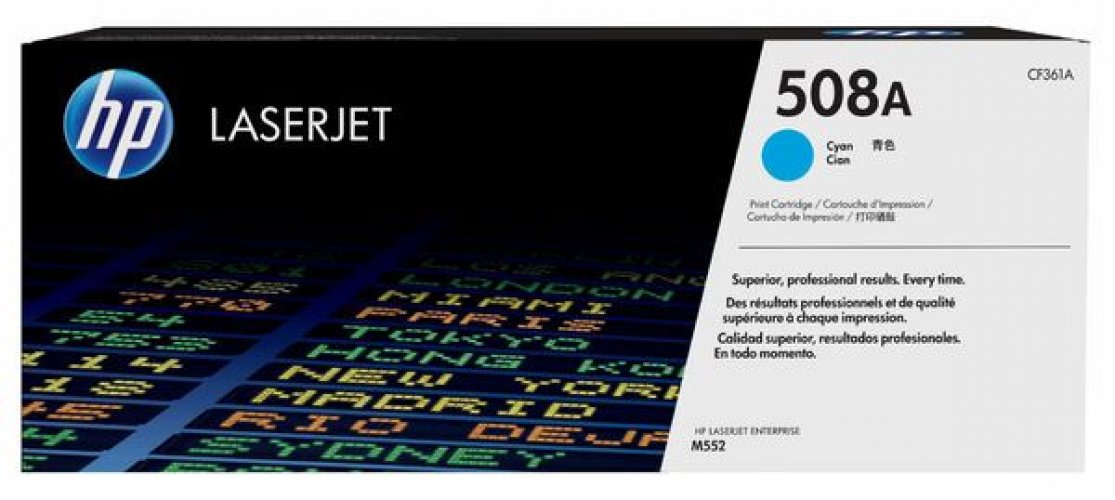 Laserkasetti HP 508A CF361A cyan värikasetti