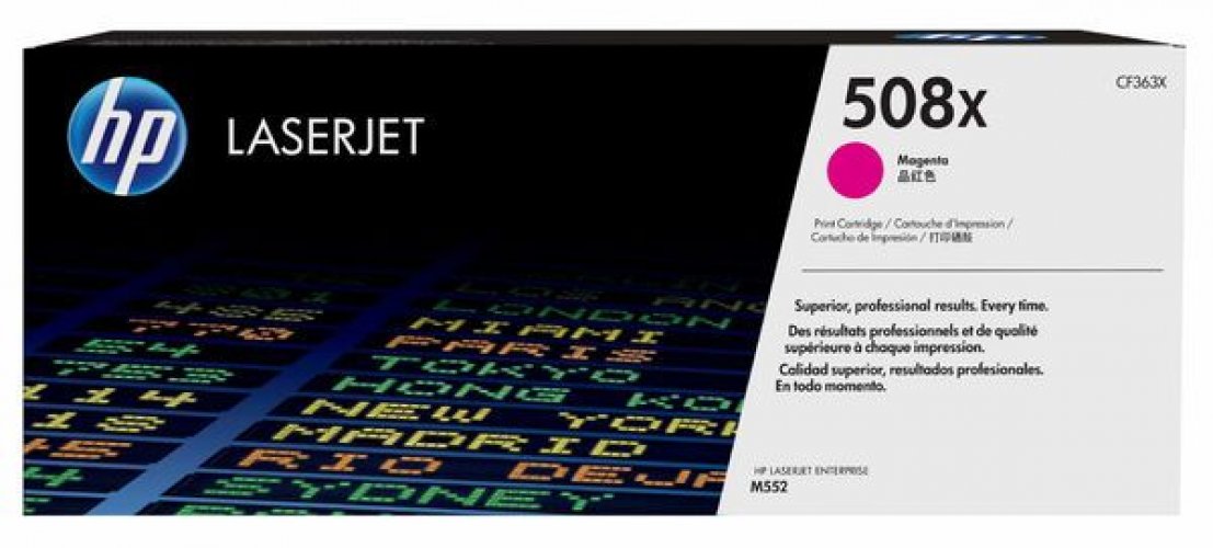 Laserkasetti HP 508X CF363X magenta värikasetti