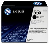 Laserkasetti HP 55X CE255X musta värikasetti