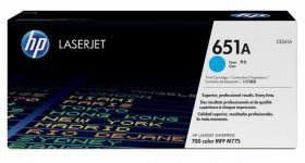 Laserkasetti HP 651A CE341A cyan värikasetti