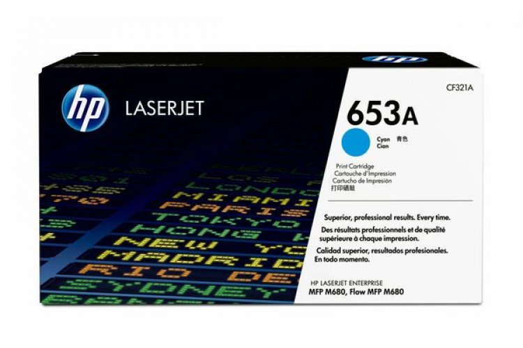 Laserkasetti HP 653A CF321A cyan värikasetti