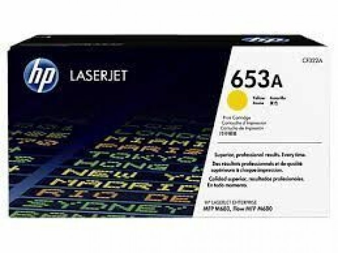 Laserkasetti HP 653A CF322A keltainen värikasetti