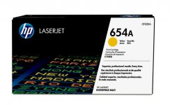 Laserkasetti HP 654A CF332A keltainen värikasetti
