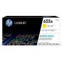 Laserkasetti HP 655A CF452A keltainen värikasetti