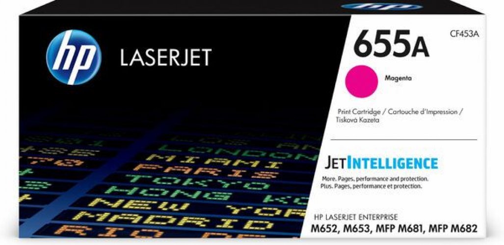 Laserkasetti HP 655A CF453A magenta värikasetti