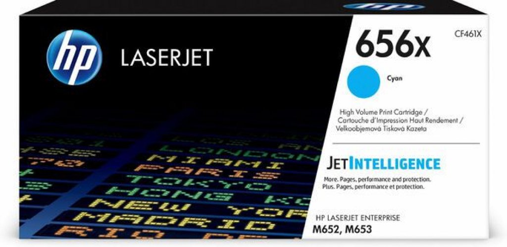 Laserkasetti HP 656X CF461X cyan värikasetti