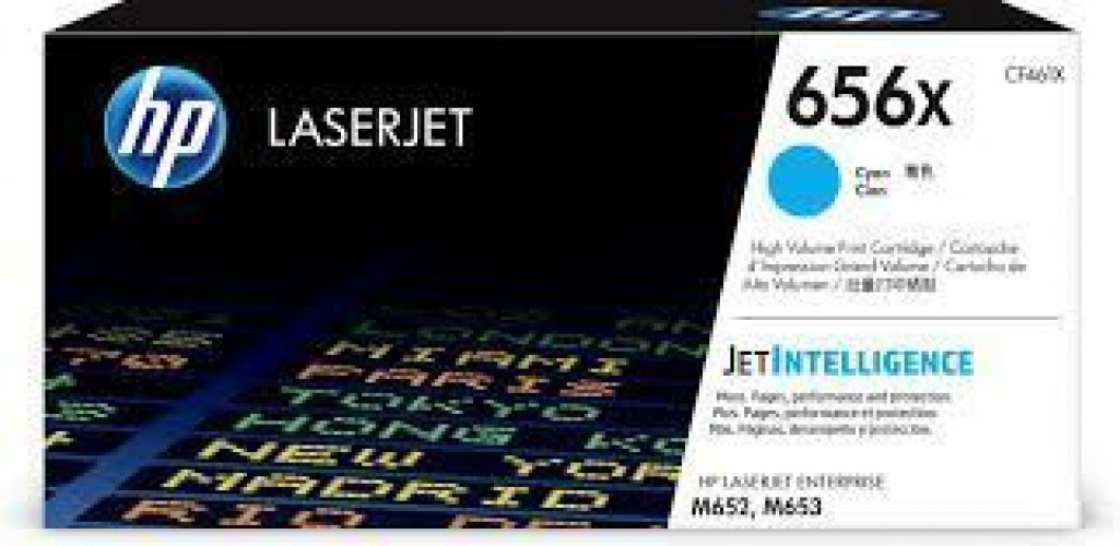 Laserkasetti HP 656X CF461X cyan värikasetti