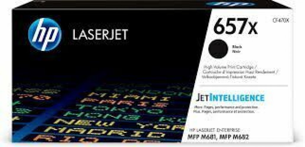 Laserkasetti HP 657X CF470X musta värikasetti