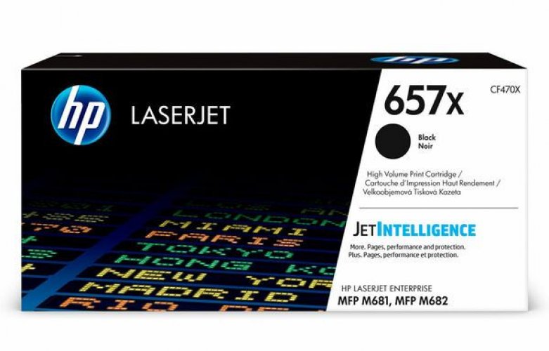 Laserkasetti HP 657X CF470X musta värikasetti