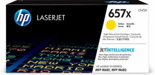 Laserkasetti HP 657X CF472X keltainen värikasetti