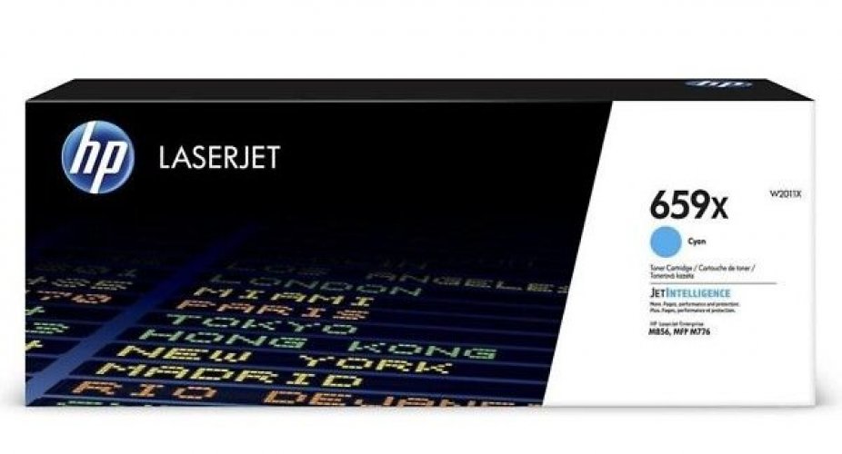 Laserkasetti HP 659X W2011X cyan värikasetti