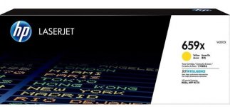 Laserkasetti HP 659X W2012X keltainen värikasetti