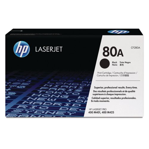 Laserkasetti HP 80A CF280A musta