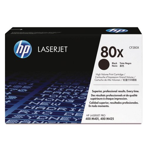 Laserkasetti HP 80X CF280X musta