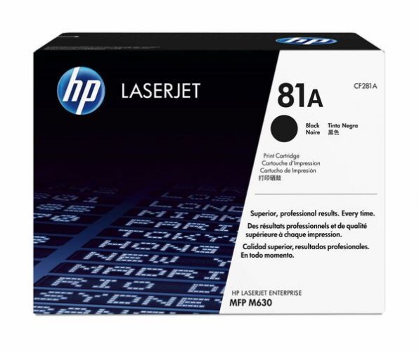 Laserkasetti HP 81A CF281A musta värikasetti