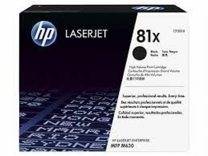 Laserkasetti HP 81X CF281X musta värikasetti