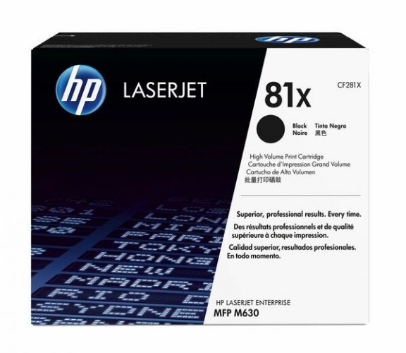 Laserkasetti HP 81X CF281X musta värikasetti