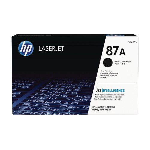 Laserkasetti HP 87A CF287A musta