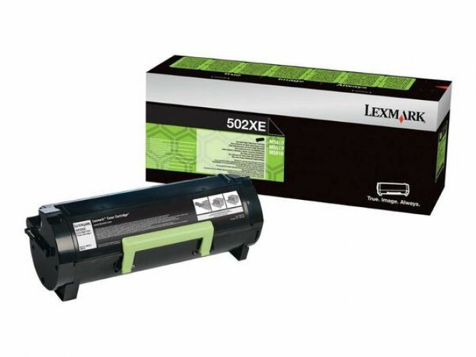 Laserkasetti Lexmark 502XE 50F2X0E musta värikasetti
