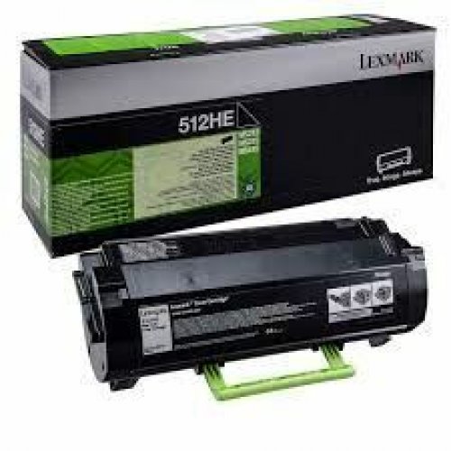 Laserkasetti Lexmark 51F2H0E musta värikasetti