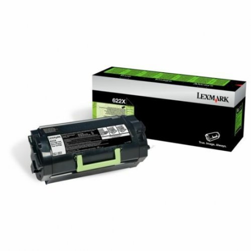 Laserkasetti Lexmark 622X 62D2X0E musta värikasetti