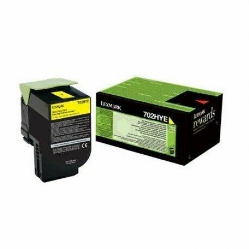 Laserkasetti Lexmark 70C2HYE keltainen värikasetti