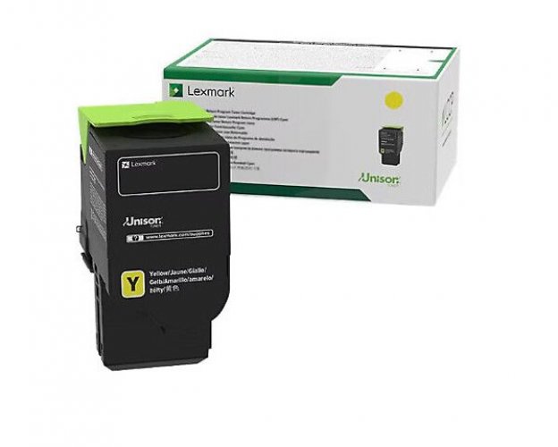 Laserkasetti Lexmark 71C2XY0 keltainen värikasetti
